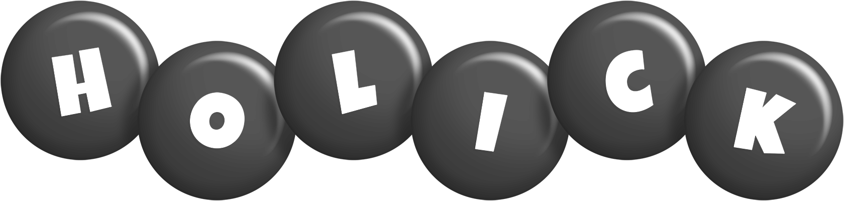 Holick candy-black logo