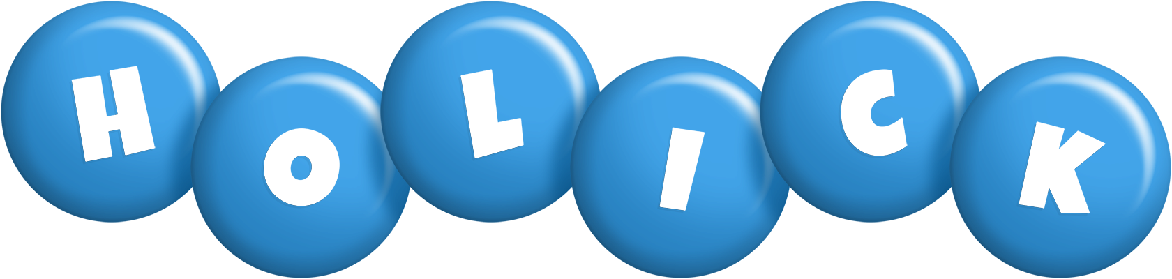 Holick candy-blue logo