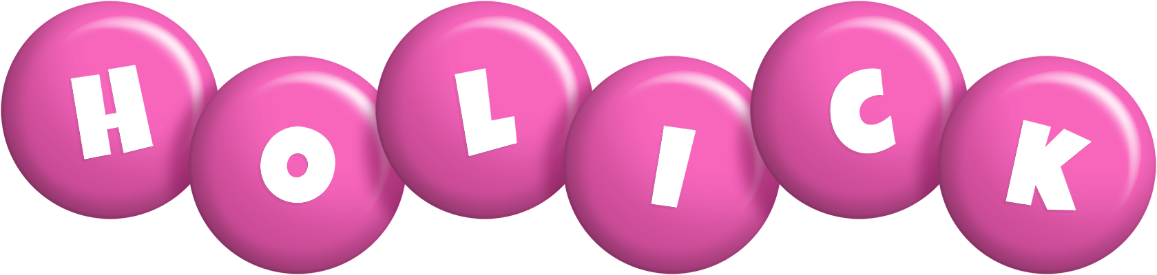 Holick candy-pink logo