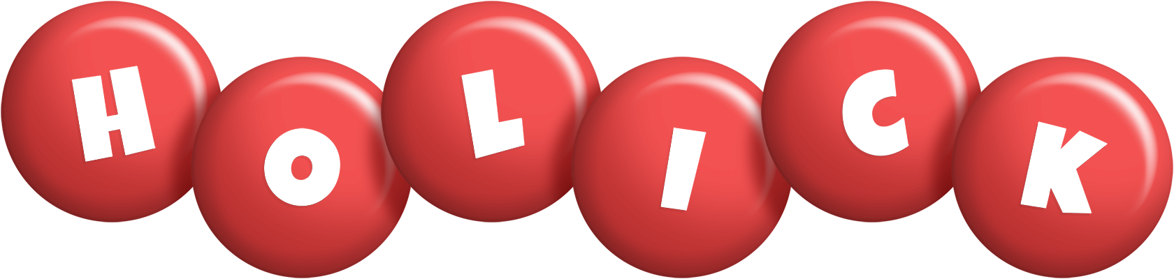 Holick candy-red logo