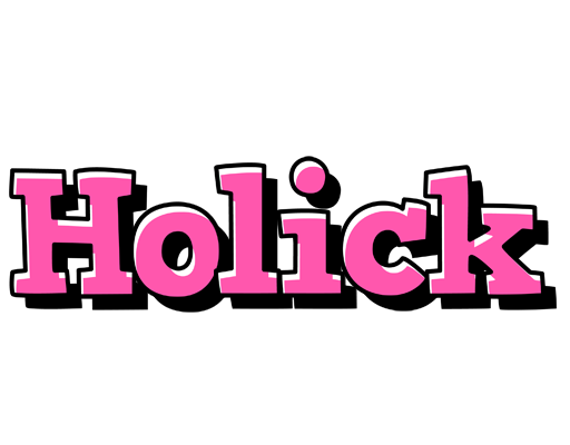 Holick girlish logo