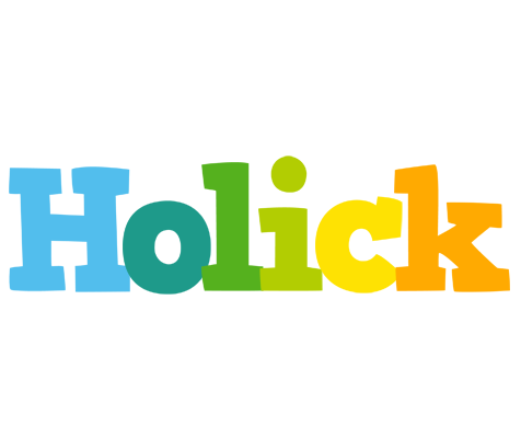 Holick rainbows logo