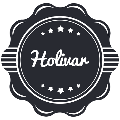 Holivar badge logo