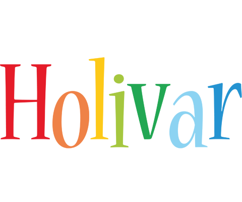 Holivar birthday logo