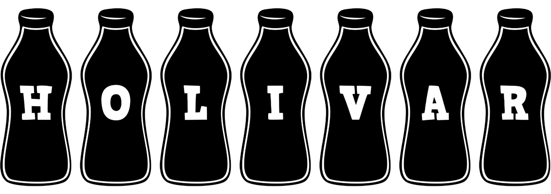 Holivar bottle logo