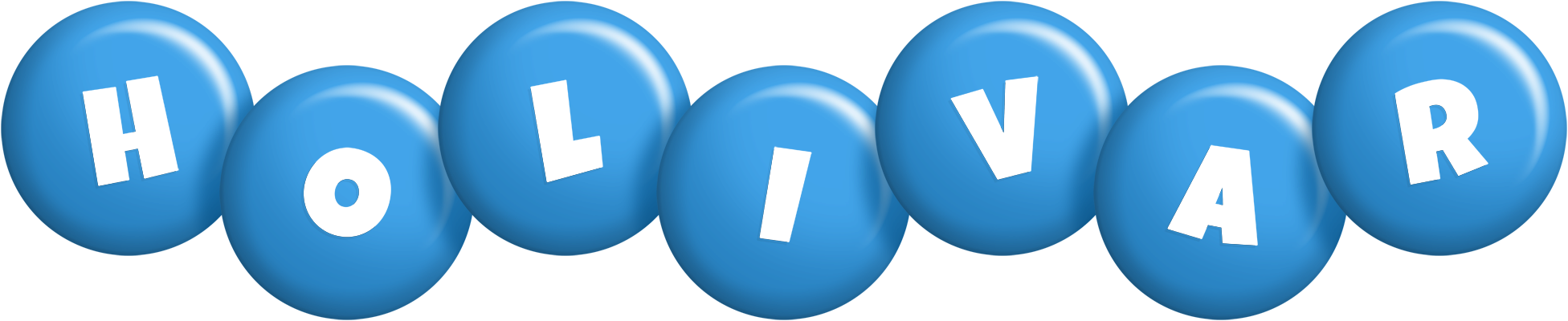 Holivar candy-blue logo
