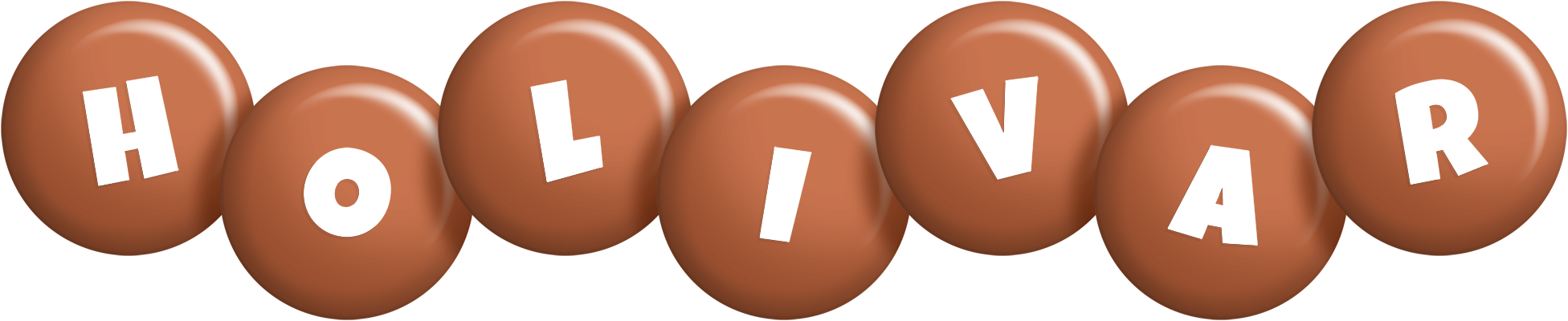 Holivar candy-brown logo