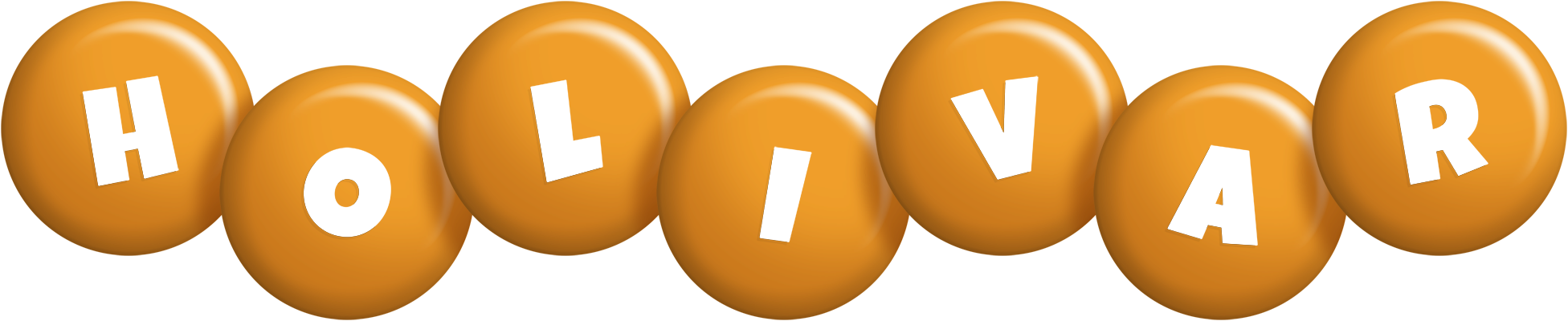 Holivar candy-orange logo