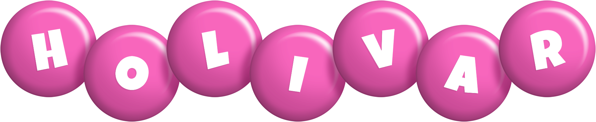 Holivar candy-pink logo