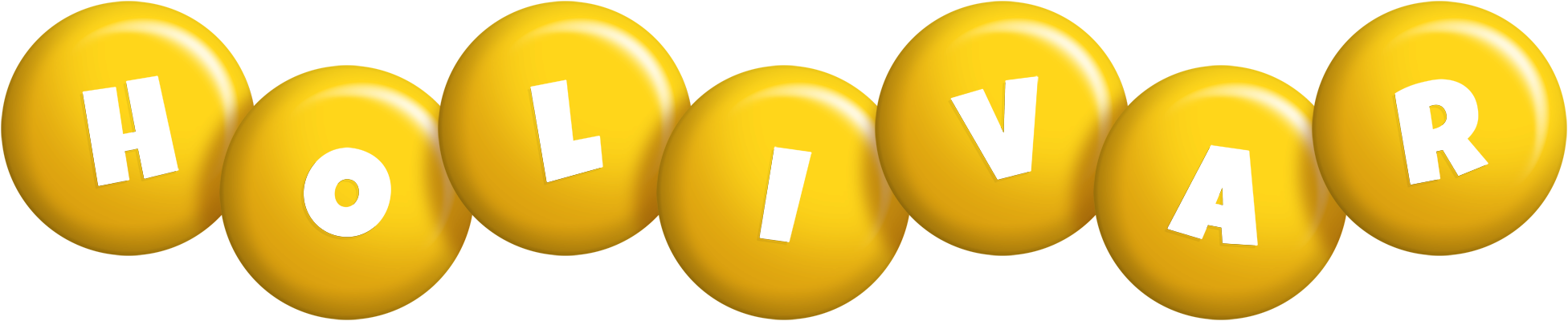 Holivar candy-yellow logo