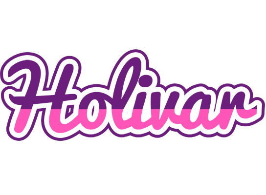 Holivar cheerful logo