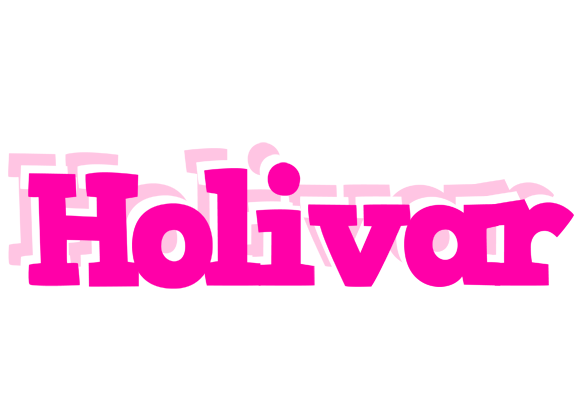 Holivar dancing logo