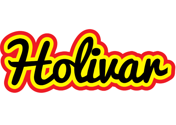 Holivar flaming logo