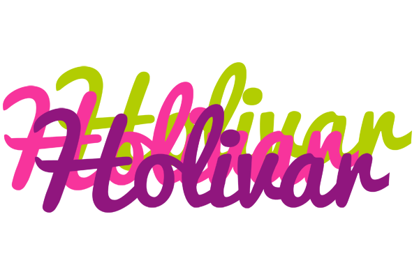 Holivar flowers logo