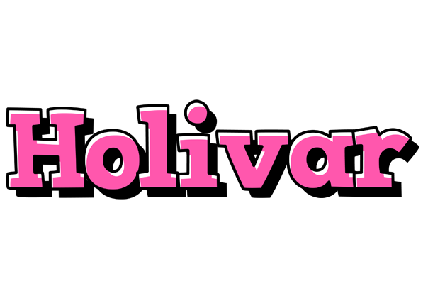 Holivar girlish logo