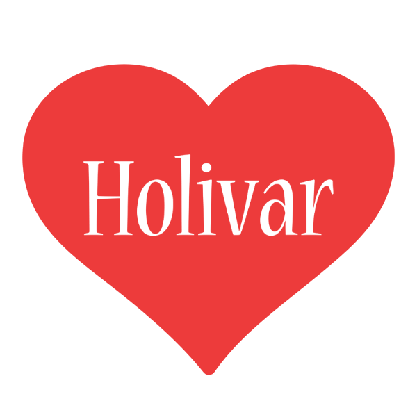 Holivar love logo