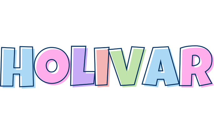 Holivar pastel logo