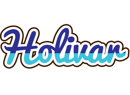 Holivar raining logo