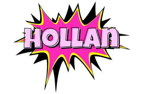 Hollan badabing logo