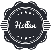 Hollan badge logo