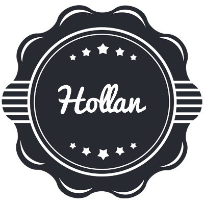 Hollan badge logo