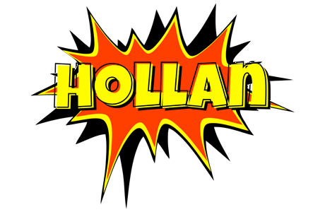 Hollan bazinga logo