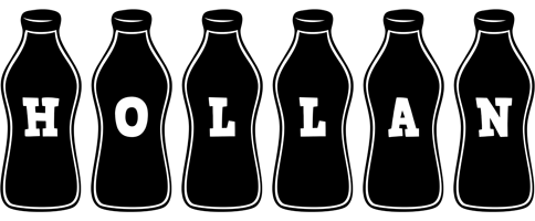 Hollan bottle logo