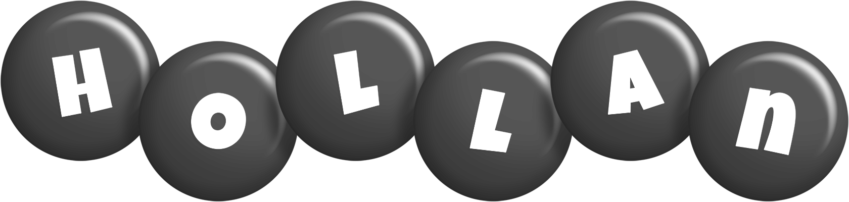 Hollan candy-black logo