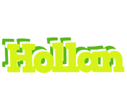 Hollan citrus logo