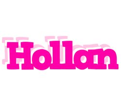 Hollan dancing logo