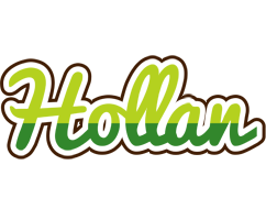 Hollan golfing logo