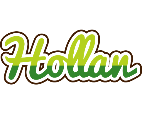 Hollan golfing logo