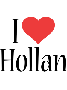 Hollan i-love logo