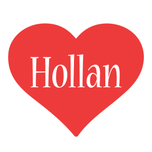 Hollan love logo