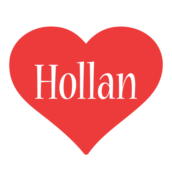 Hollan love logo