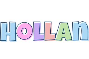 Hollan pastel logo