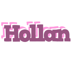 Hollan relaxing logo