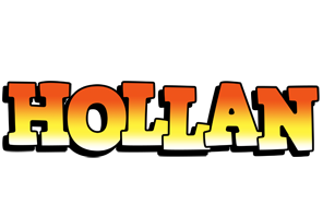 Hollan sunset logo