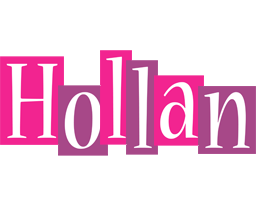 Hollan whine logo