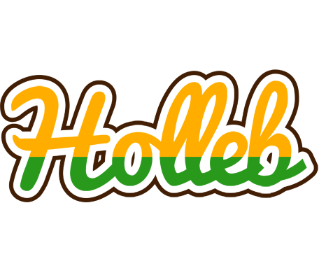 Holleb banana logo