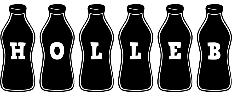 Holleb bottle logo