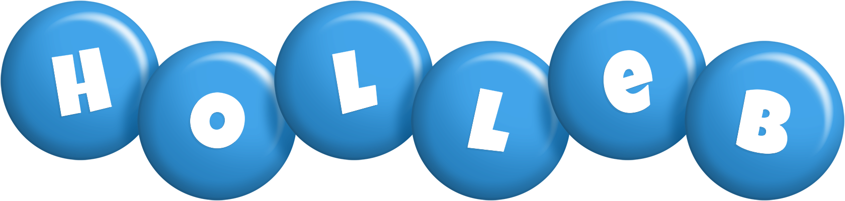 Holleb candy-blue logo