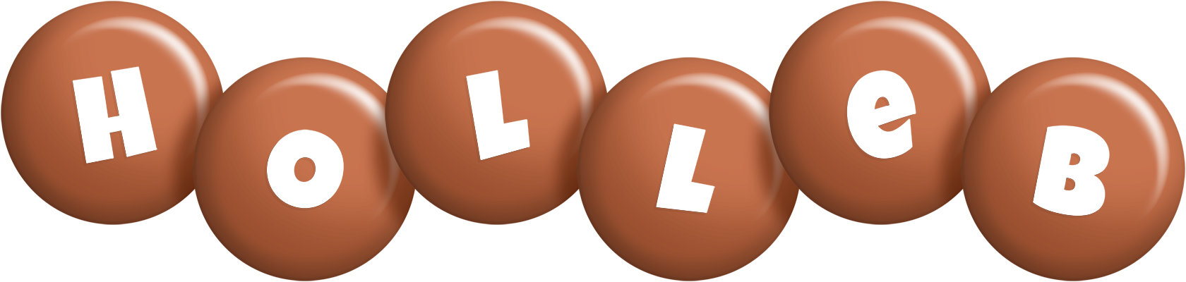 Holleb candy-brown logo