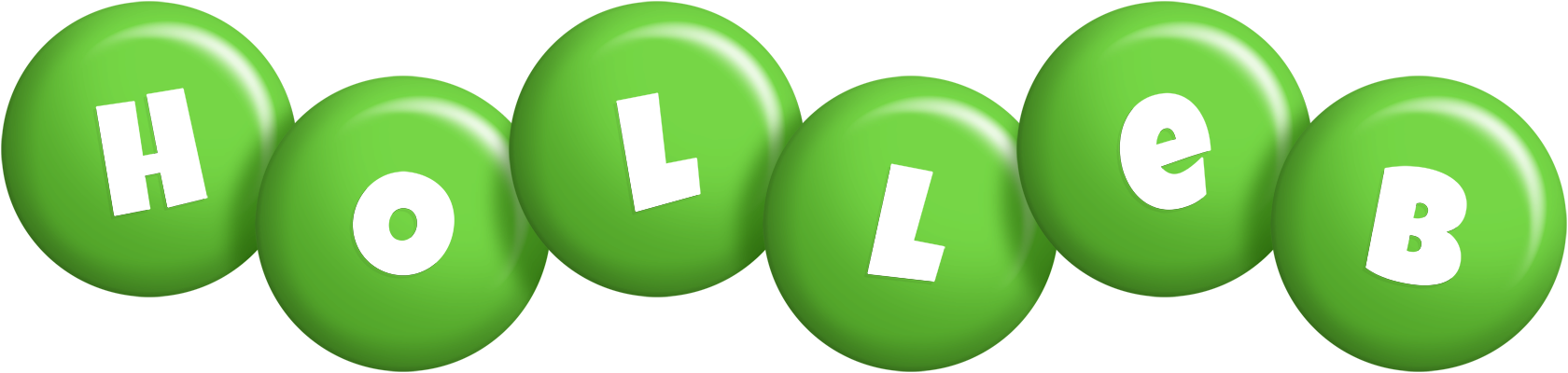 Holleb candy-green logo