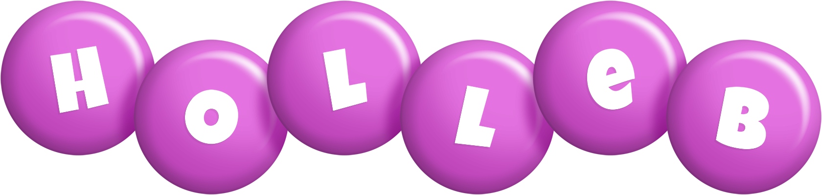Holleb candy-purple logo