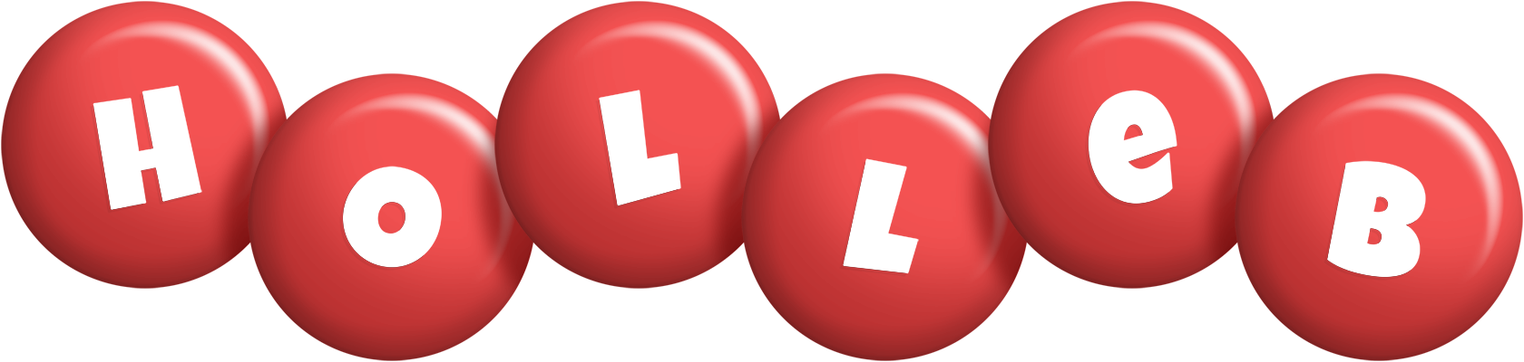 Holleb candy-red logo