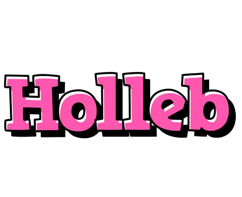 Holleb girlish logo