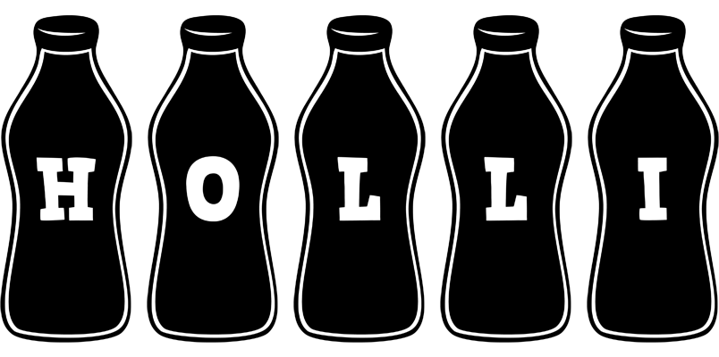 Holli bottle logo