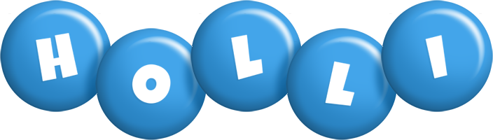 Holli candy-blue logo