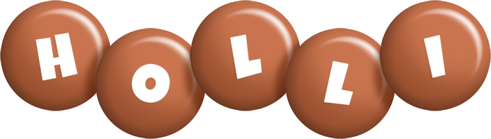 Holli candy-brown logo